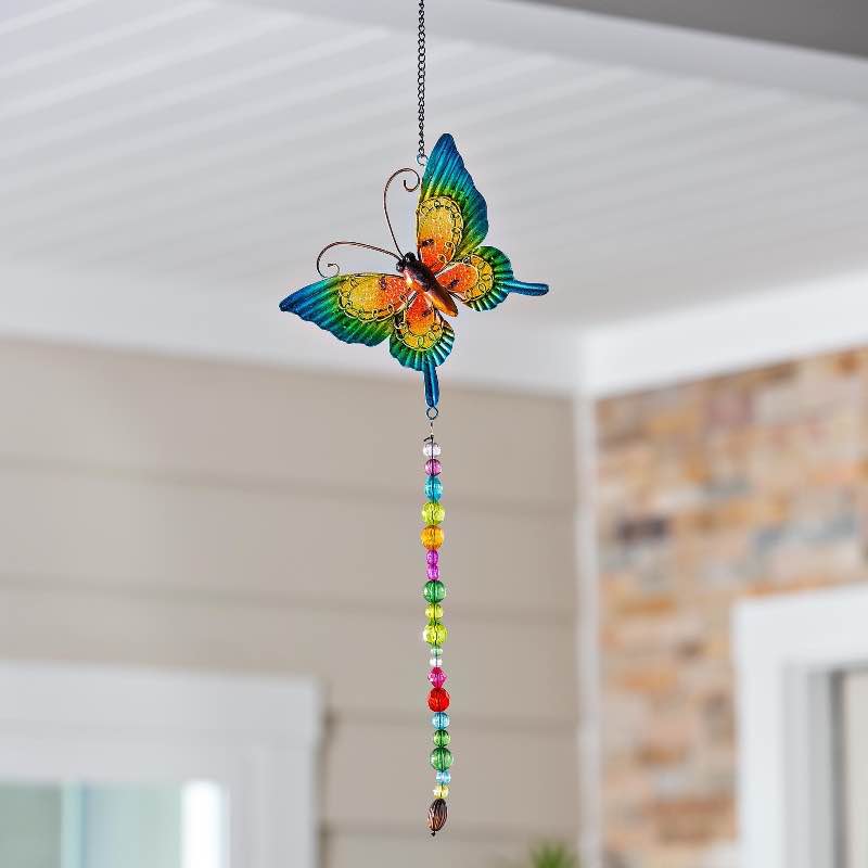 Hanging Glass Handcrafted Butterfly